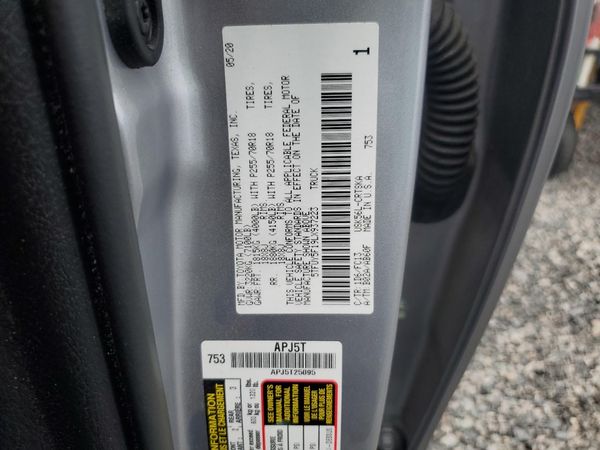 2020 TOYOTA TUNDRA SR5 Grade