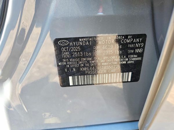2026 HYUNDAI SONATA SEL Sport