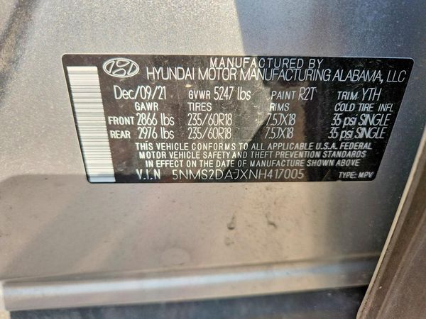 2022 HYUNDAI SANTA FE SEL