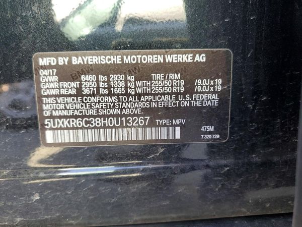 2017 BMW X5