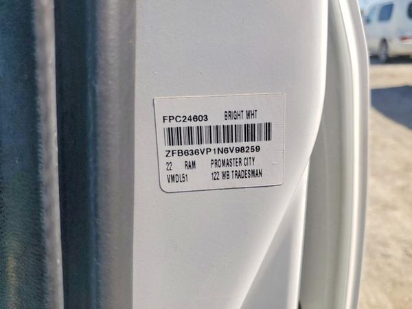 2022 RAM PROMASTER CITY Tradesman, SLT