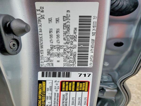 2022 TOYOTA TACOMA SR5