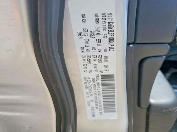 2012 JEEP CHEROKEE Overland — VINS