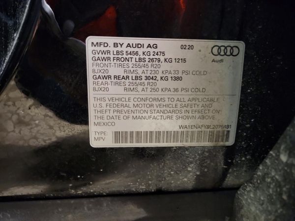 2020 AUDI Q5