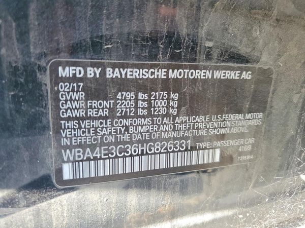 2017 BMW 440I GC