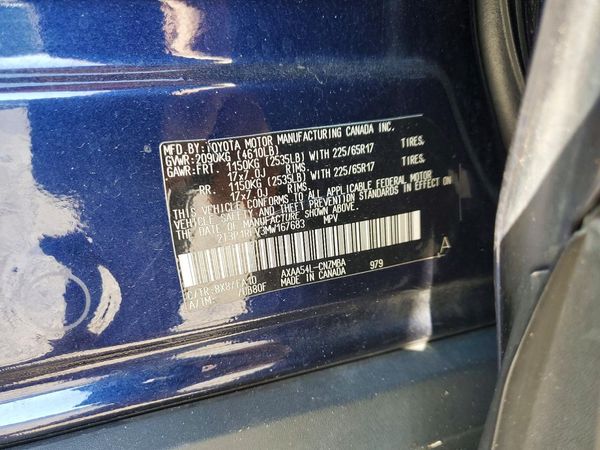 2021 TOYOTA RAV4 XLE