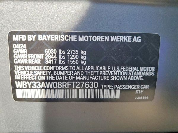 2024 BMW I4 M50