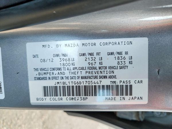 2013 MAZDA 3 SV/Base