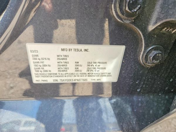 2023 TESLA MODEL Y