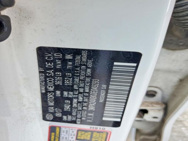 2018 KIA RIO LX, S