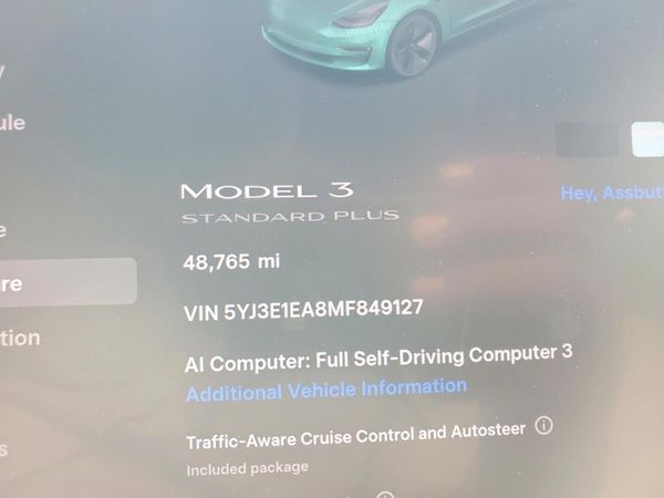 2021 TESLA MODEL 3