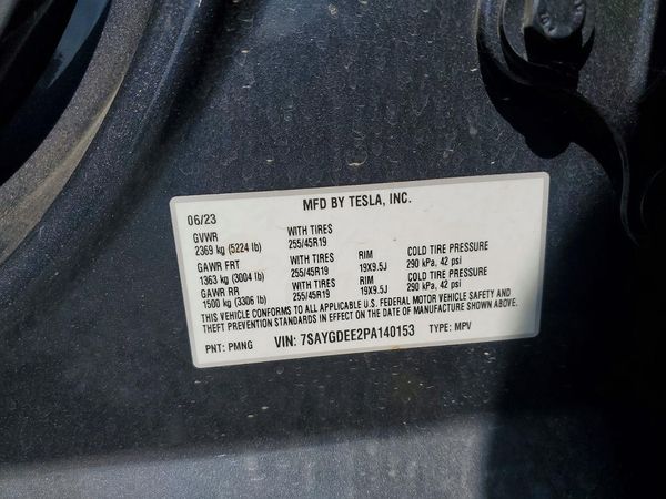 2023 TESLA MODEL Y