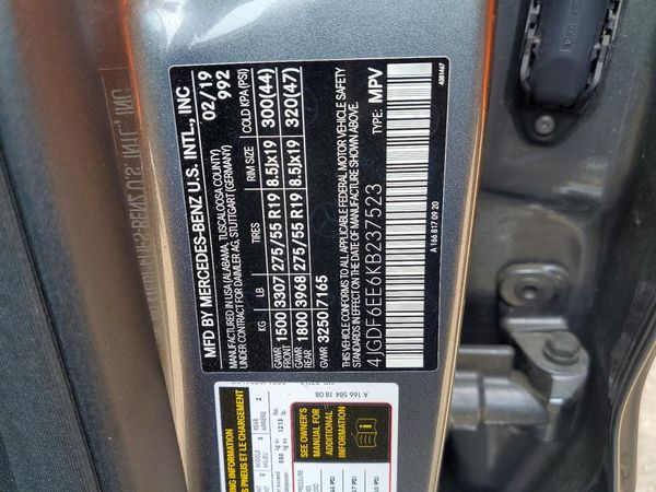 2019 MERCEDES-BENZ GLS GLS450-4M