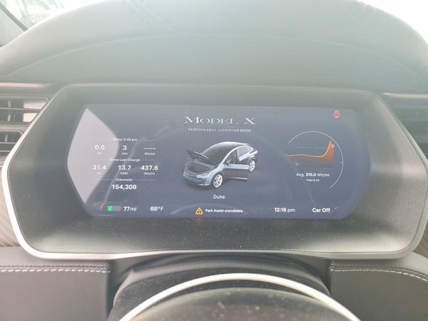 2019 TESLA MODEL X