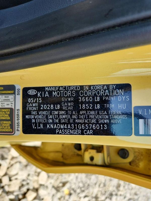 2016 KIA RIO LX A/T