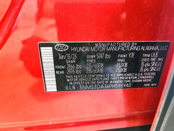 2023 HYUNDAI SANTA FE SEL Premium