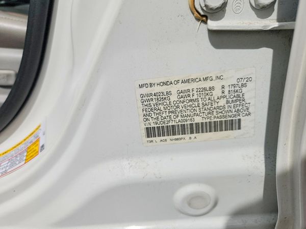 2020 ACURA ILX