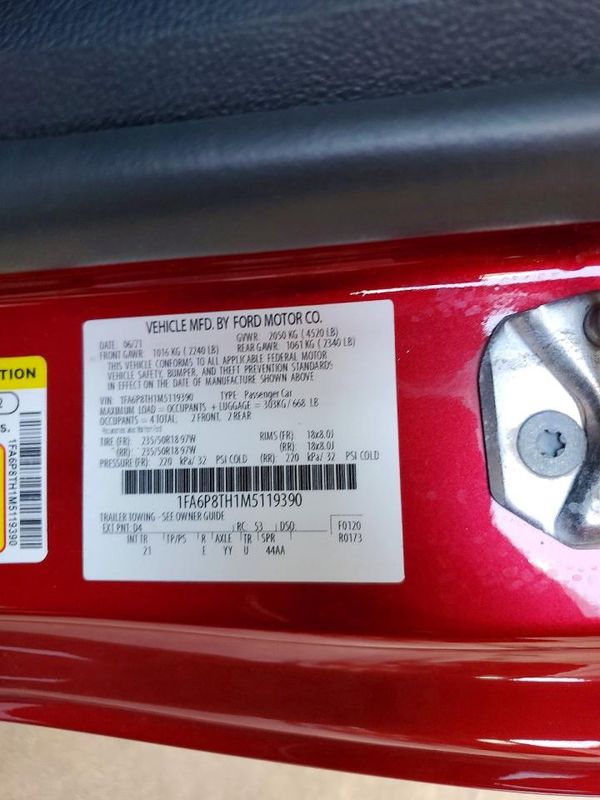 2021 FORD MUSTANG I4 Coupe