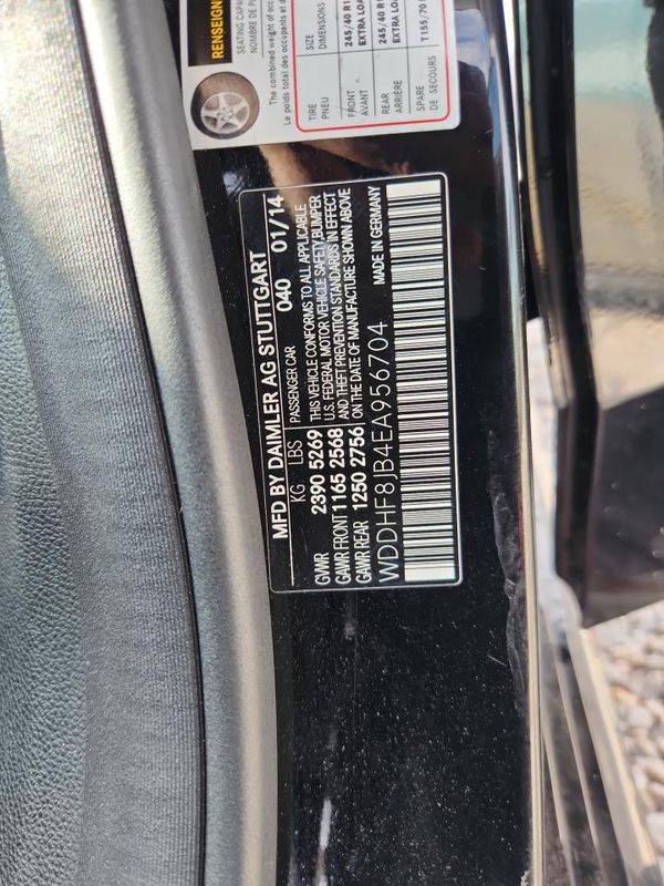 2014 MERCEDES-BENZ E E350