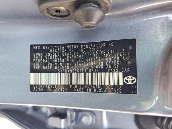2024 TOYOTA COROLLA