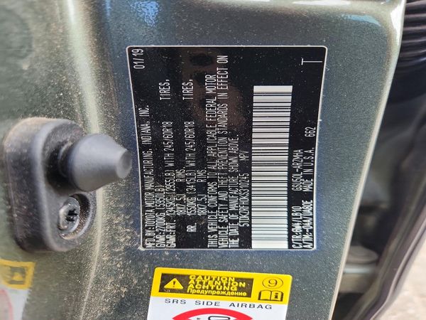 2019 TOYOTA HIGHLANDER SE/XLE