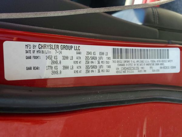2014 DODGE DURANGO SXT