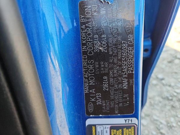 2014 KIA FORTE LX, EX