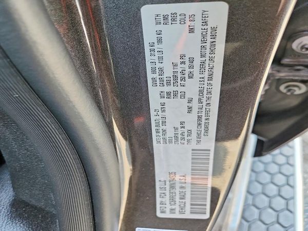 2021 RAM 1500