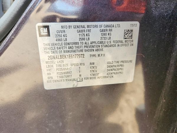 2014 CHEVROLET EQUINOX