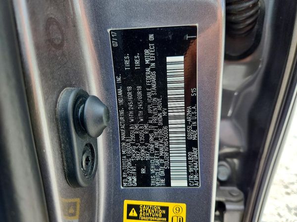 2017 TOYOTA HIGHLANDER SE/XLE