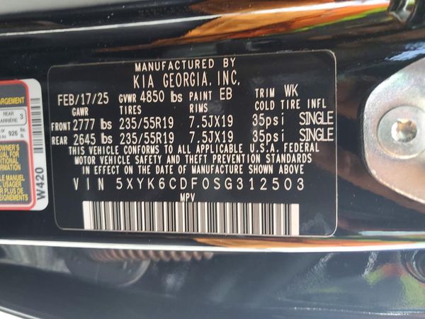 2025 KIA SPORTAGE