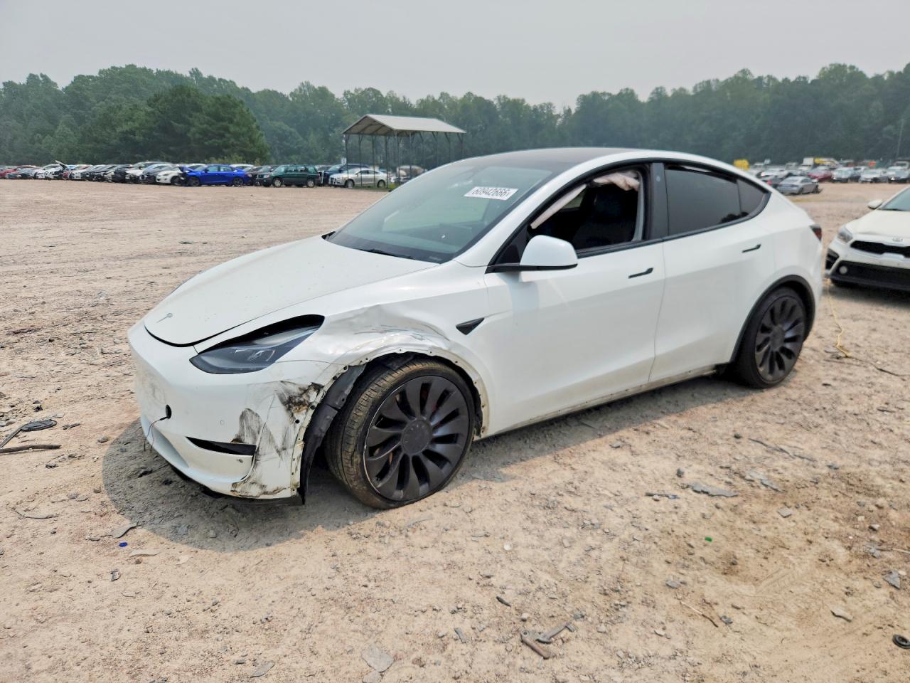 2021 TESLA MODEL Y — Front 3/4