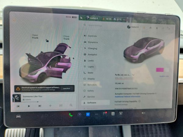 2021 TESLA MODEL Y — ODOM