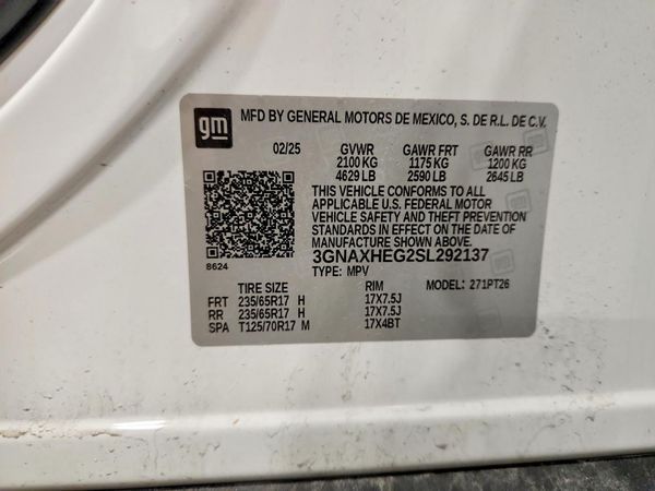 2025 CHEVROLET EQUINOX