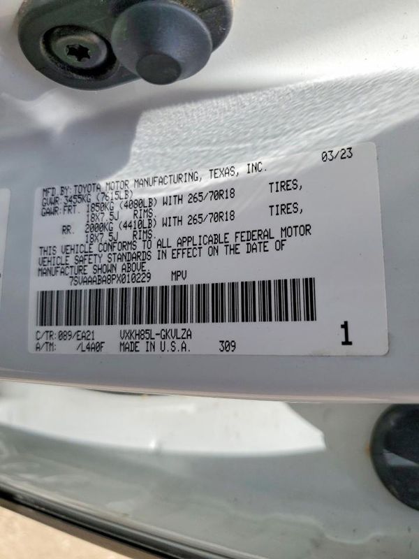 2023 TOYOTA SEQUOIA