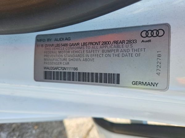 2016 AUDI A7 quattro Prestige