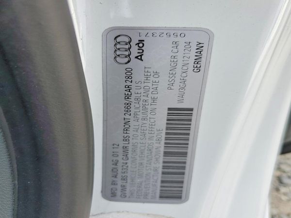 2012 AUDI A7 quattro Prestige
