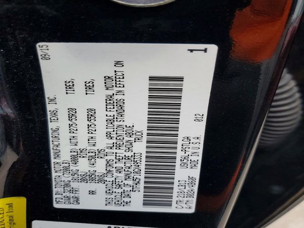 2016 TOYOTA TUNDRA Limited