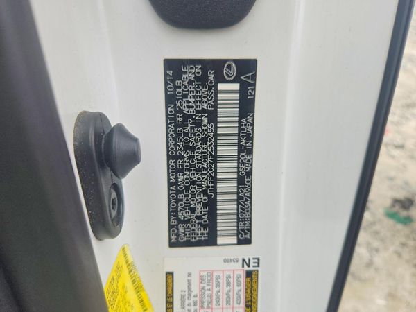 2015 LEXUS IS 250C