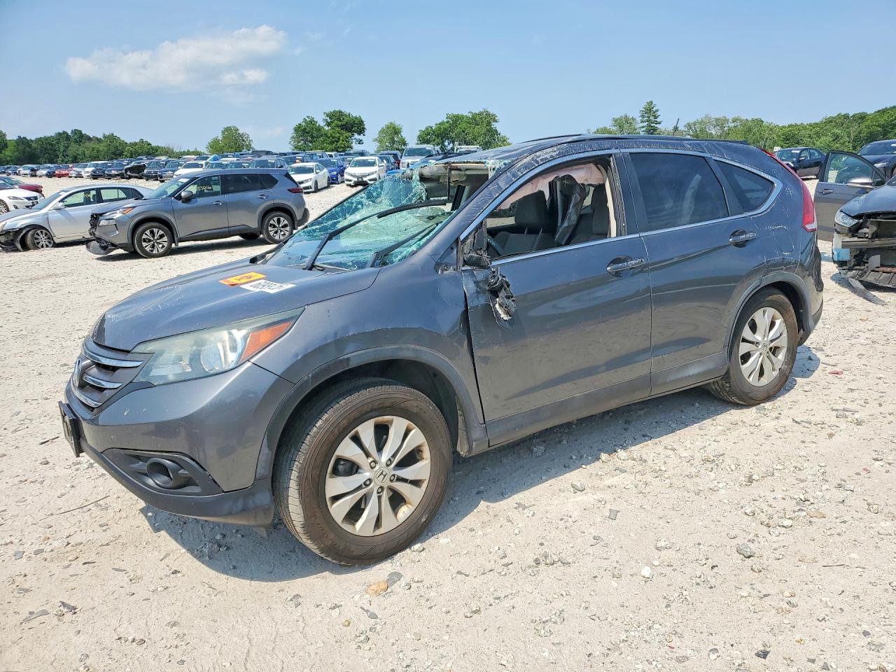 2014 HONDA CRV EX — Front 3/4