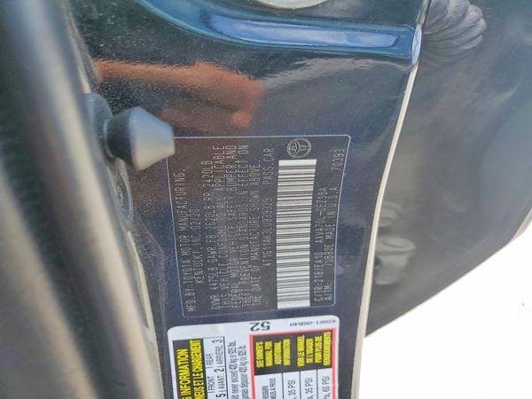 2020 TOYOTA CAMRY