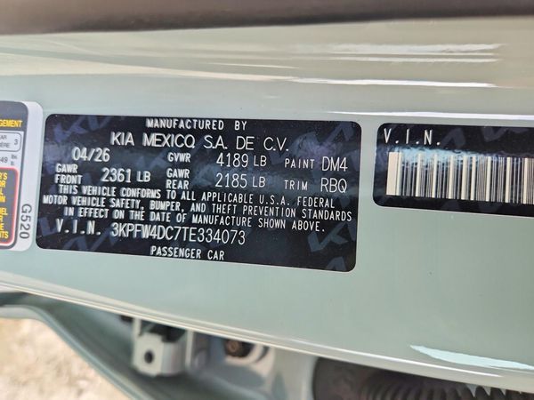 2026 KIA K4