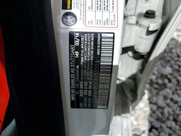2014 MERCEDES-BENZ C C250