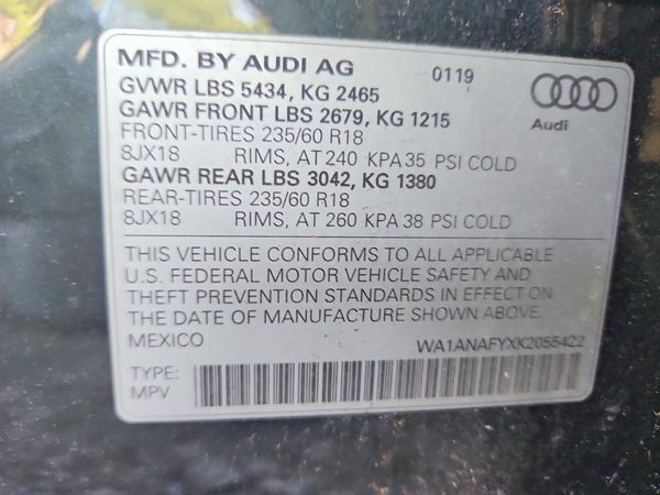 2019 AUDI Q5