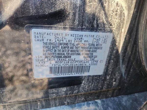 2021 NISSAN KICKS SR