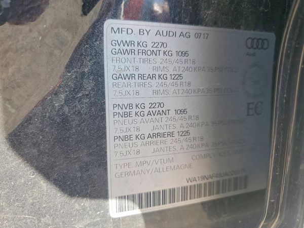2018 AUDI A4 ALLROAD