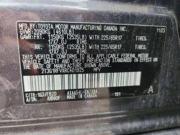 2024 TOYOTA RAV4 LE