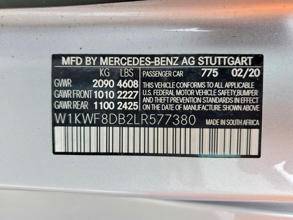 2020 MERCEDES-BENZ C C300