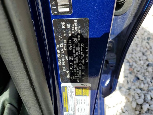 2021 KIA FORTE GT Line