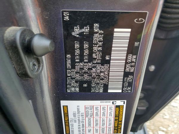 2021 TOYOTA 4RUNNER TRD offroad Prem